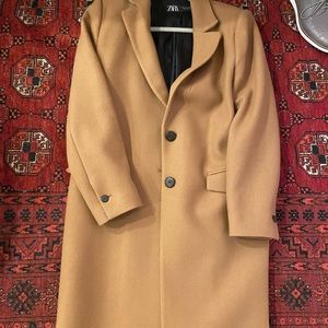 Zara camel coat